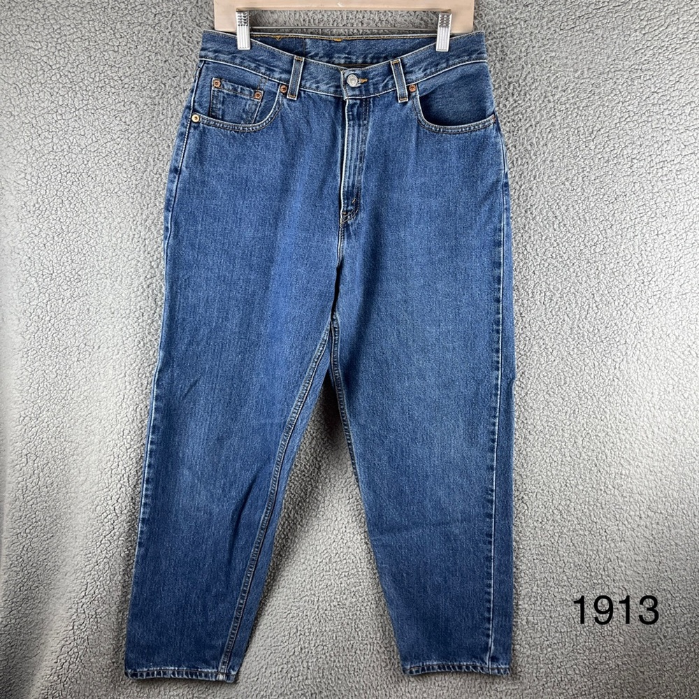 Levi’s 560 Loose Fit Straight Leg Medium Wash Vintage Cotton Jeans Size 12 S USA